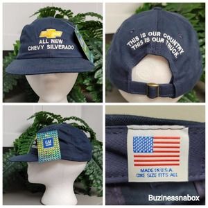 Vtg Chevy Silverado Hat